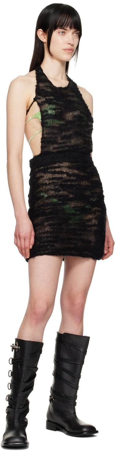 Kjole Andersson Bell Andersson Bell Cloud Halter Knit Minidress Sort | atb1262w, 3