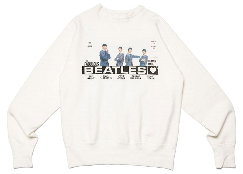 Sweatshirt Human Made Beatles Sweatshirt Hvid | HM25CS014