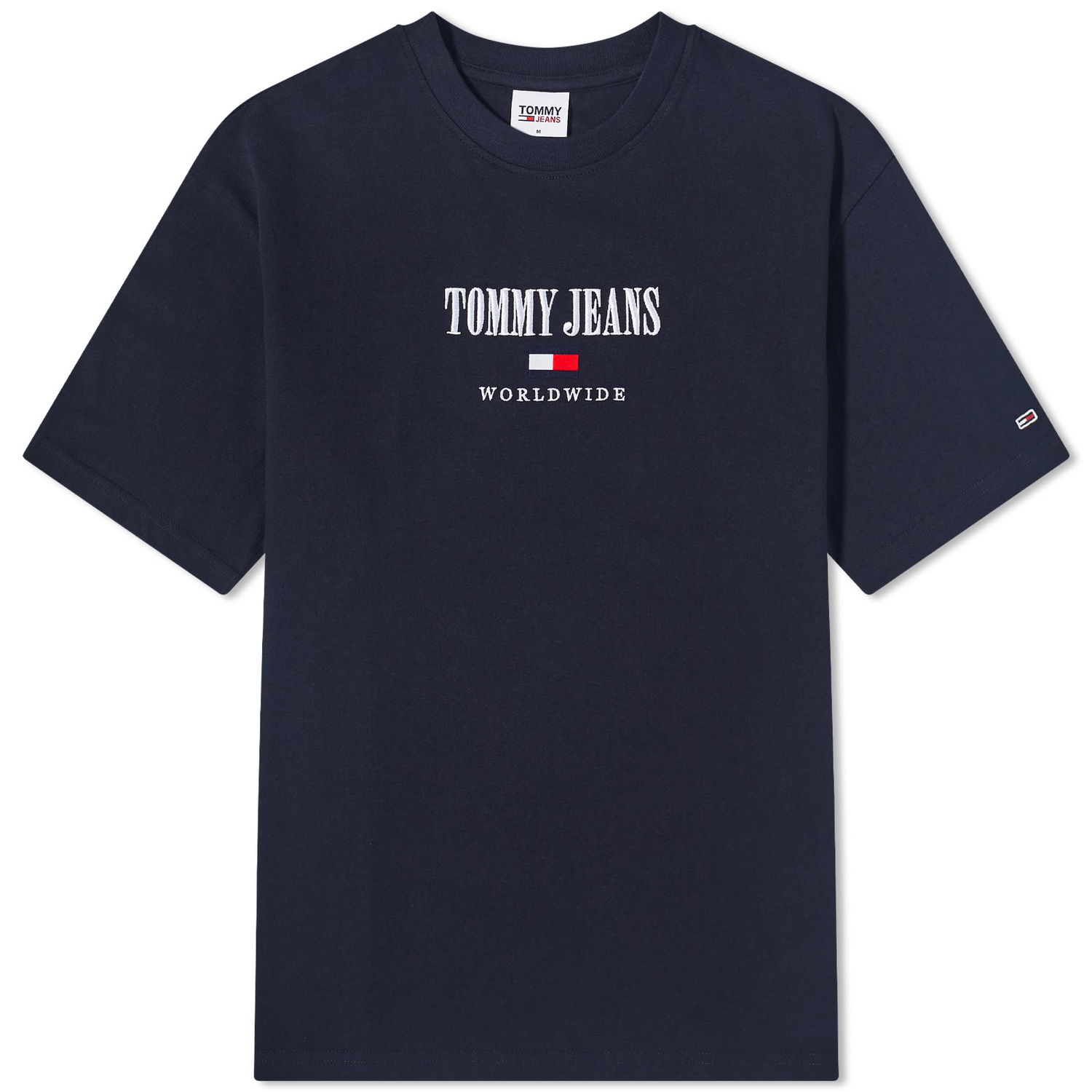 T-shirt Tommy Hilfiger Archive Logo Desert Sky Sort | DW0DW16154DW5, 0