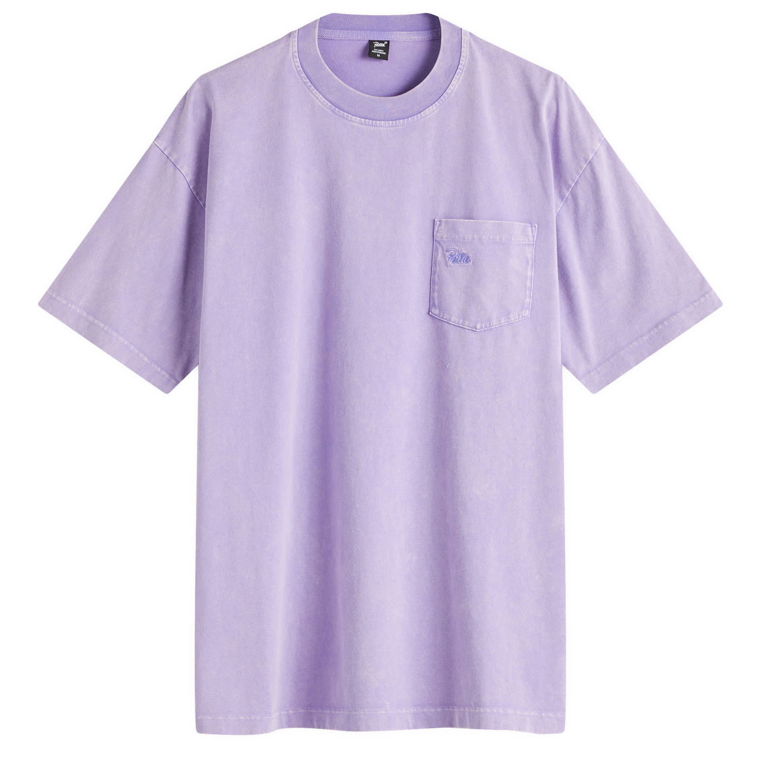 T-shirt Patta Patta Basic Washed Pocket T-Shirt Lilla | POC-BS25-1000-290-0022-175, 1