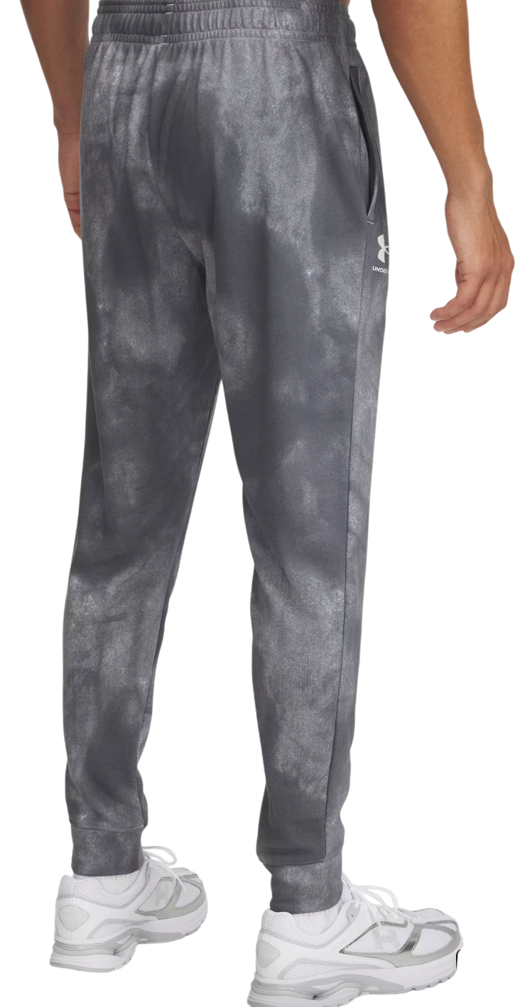 Joggingbukser Under Armour Rival Terry AOP Joggers Grå | 1390143-025, 1