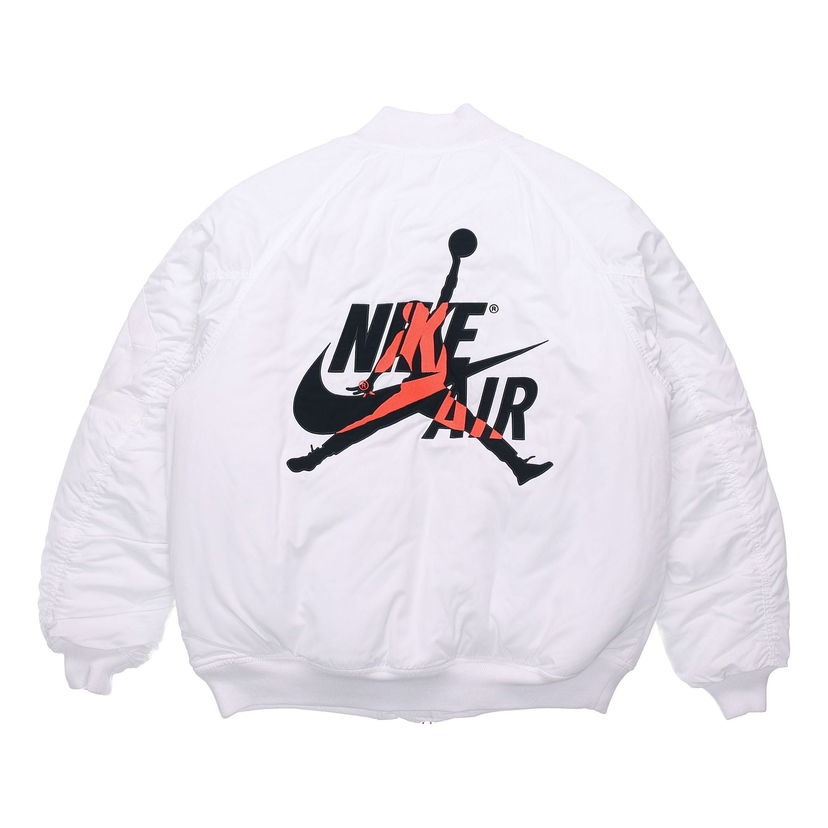 Bomberjakke Jordan Jordan Wings MA-1 Casual Jacket Hvid | AV2599-100