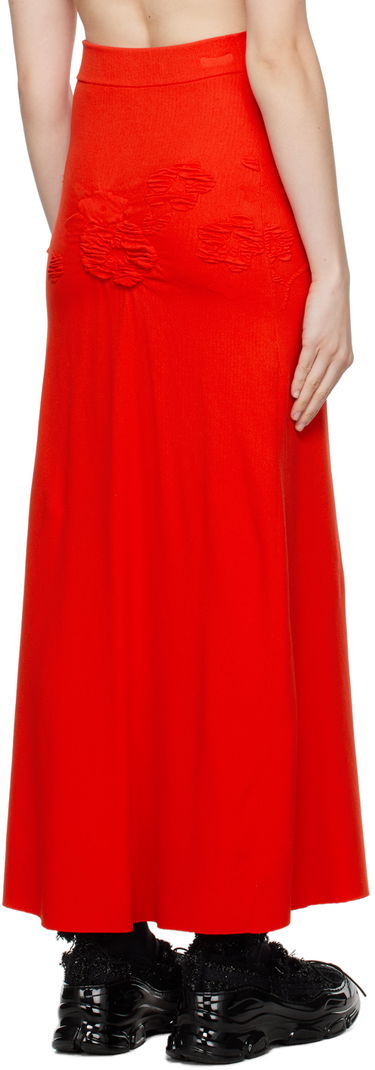 Nederdel Cecilie Bahnsen Cecilie Bahnsen Villa Midi Skirt Rød | 1.24KNI56004 VILLA SKIRT, 2