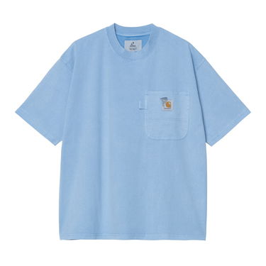 T-shirt Carhartt WIP Pigment Dyed Pocket T-Shirt Blå | A242063_9, 0