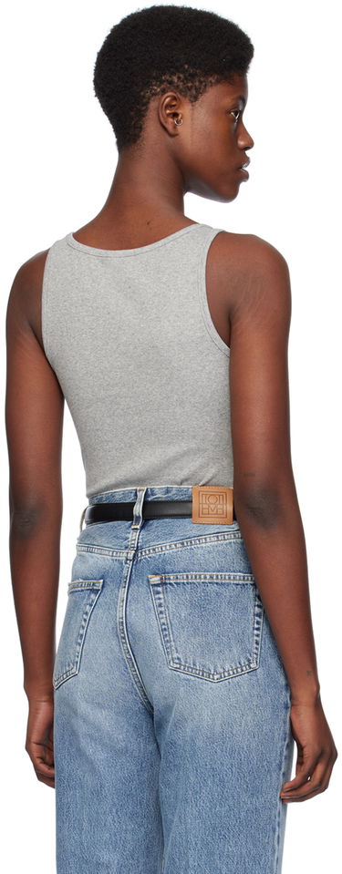 Bælter TOTEME TOTEME Ribbed Tank Top Sort | 241-WRT1053-FB0094, 2