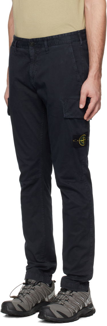 Cargo bukser Stone Island Stone Island 'OLD' Broken Twill Cargo Pants Mørkeblå | K1S153100306S0004, 3