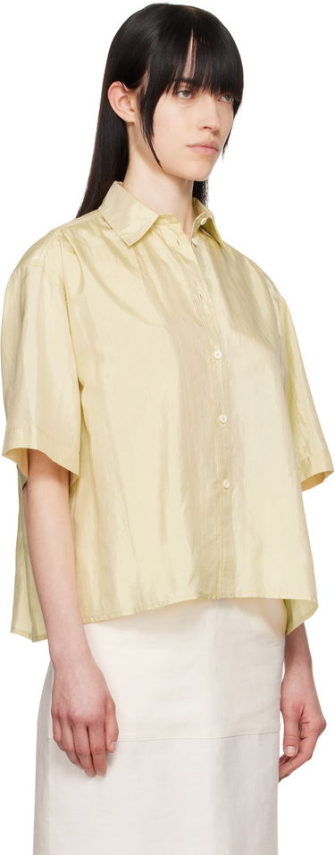 Skjorte Jil Sander Jil Sander Spread Collar Boxy Shirt Gul | J40DL0167_J70003, 1