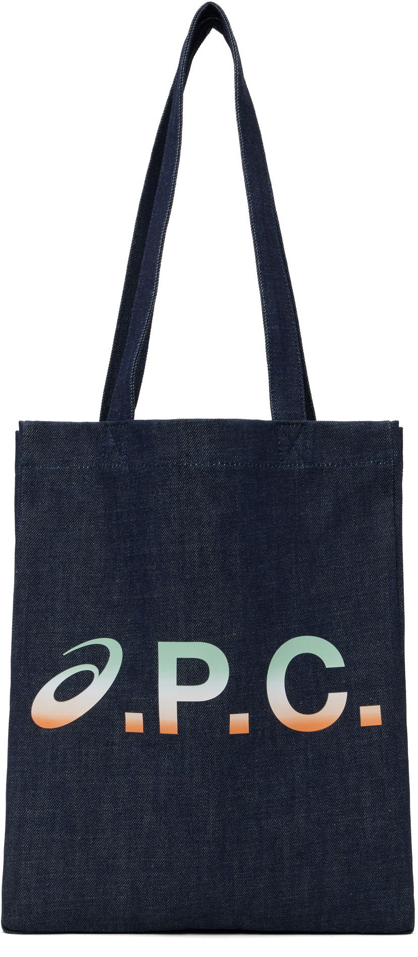 Mulepose A.P.C. ASICS Edition Lou Tote Bag Mørkeblå | COHEV-M61977