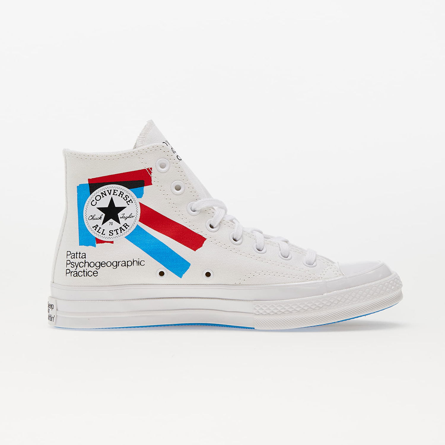 Sneakers og sko Converse Experimental Jetset x Patta x Chuck 70 High Hvid | A03173C, 1