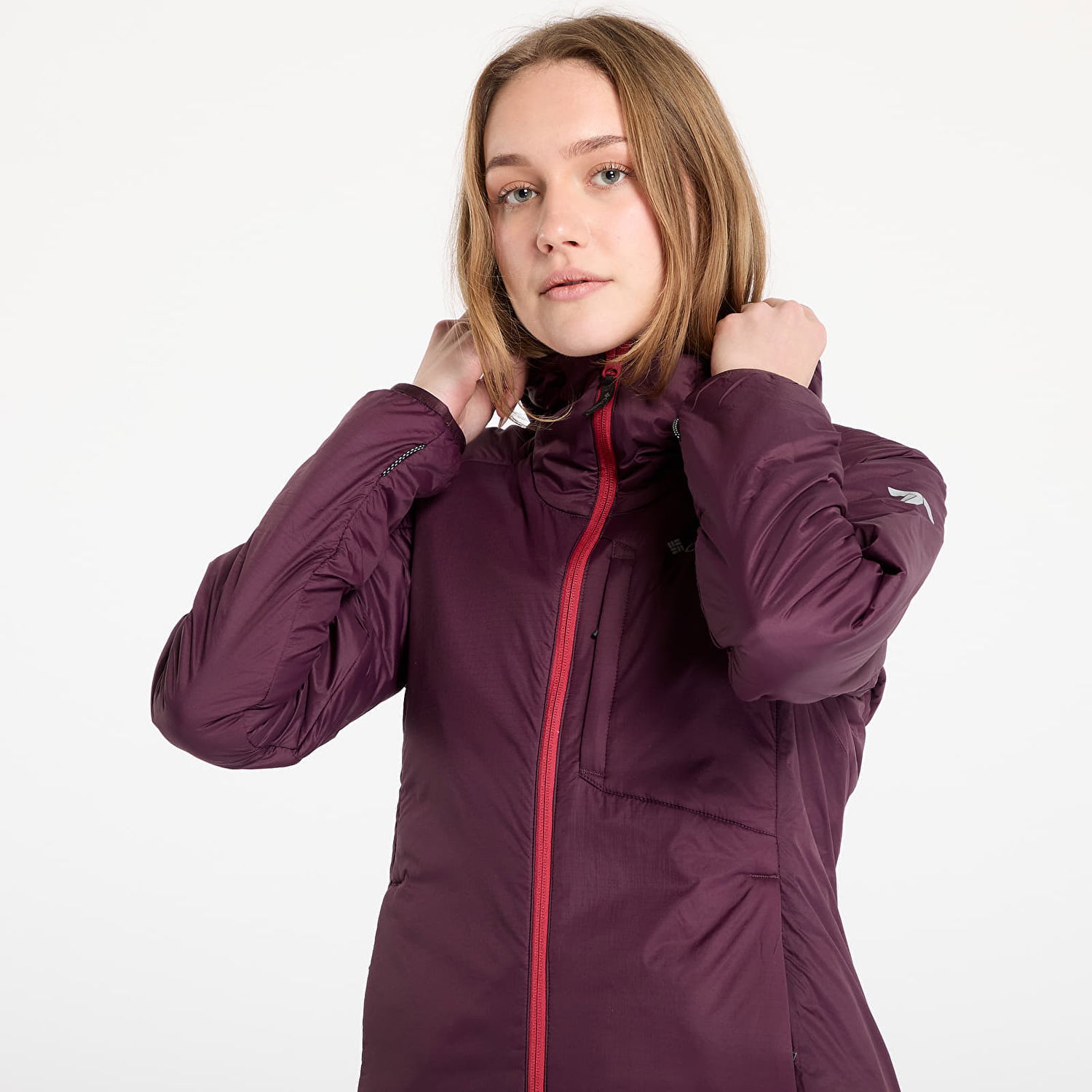 Puffer jakke Columbia Silver Leaf II Stretch Insulated Jacket Lilla | 2086732607, 1
