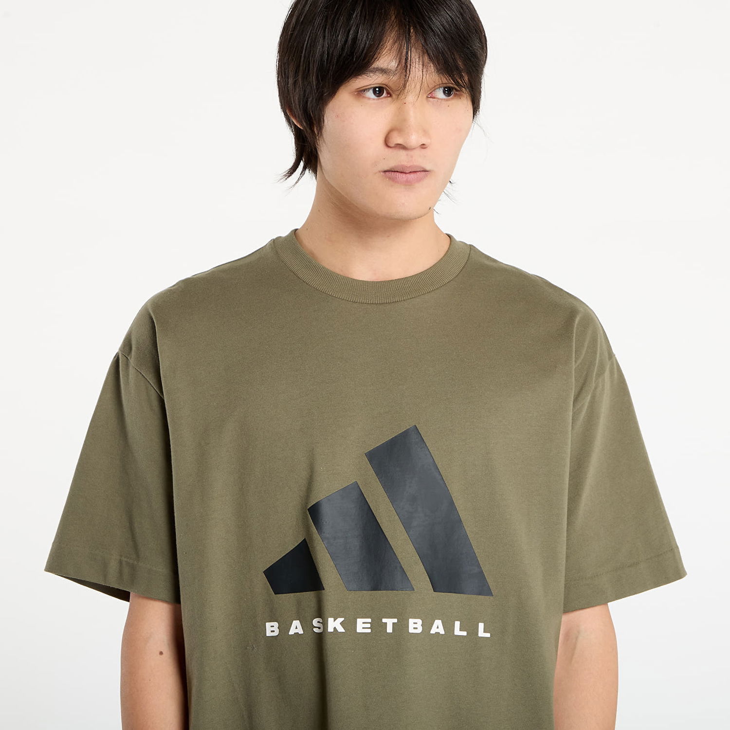 T-shirt adidas Performance Adidas Basketball T-Shirt Grøn | JX5583, 1