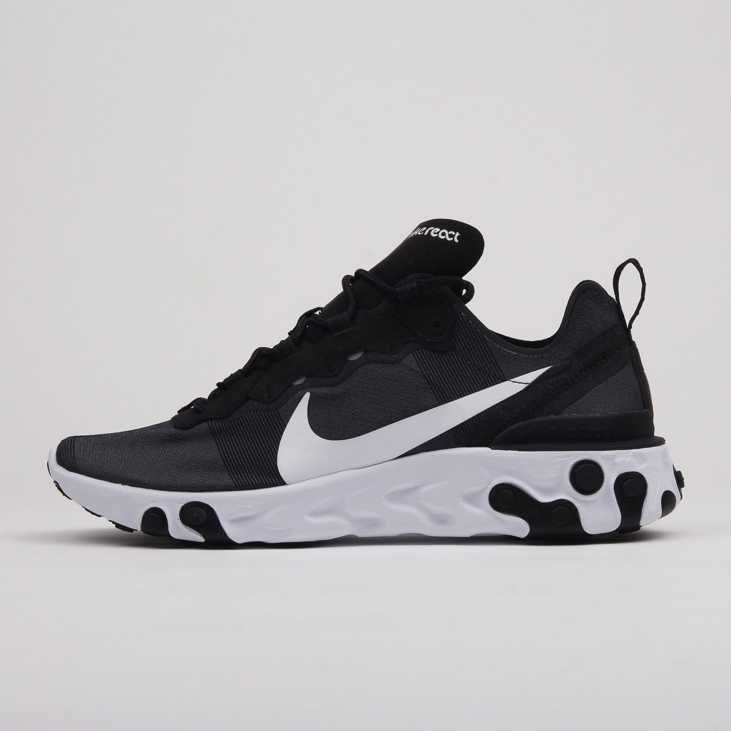 Sneakers og sko Nike React Element 55 Sort | BQ6166-003, 0
