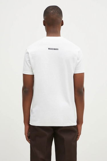 T-shirt WACKO MARIA Tim Lehi Applique T-Shirt Hvid | 24FW.WMT.TEE06, 2