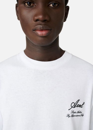 T-shirt AXEL ARIGATO Atelier Graphic Print T-Shirt Hvid | A3008001, 5