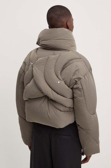 Puffer jakke HELIOT EMIL Oversized Puffer Jacket Grøn | HE.W.02.073.P03.DG23, 5