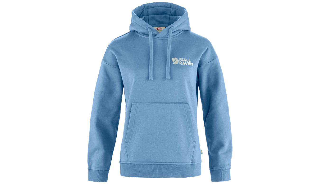 Sweatshirt FJÄLLRÄVEN Classic Hoodie Blå | F14600187-537, 0
