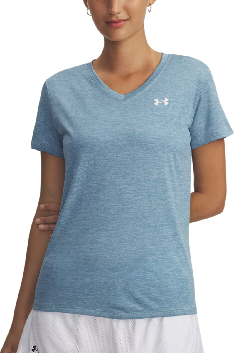 T-shirt Under Armour Under Armour Tech Twist V-Neck Short Sleeve T-Shirt Blå | 1384227-453