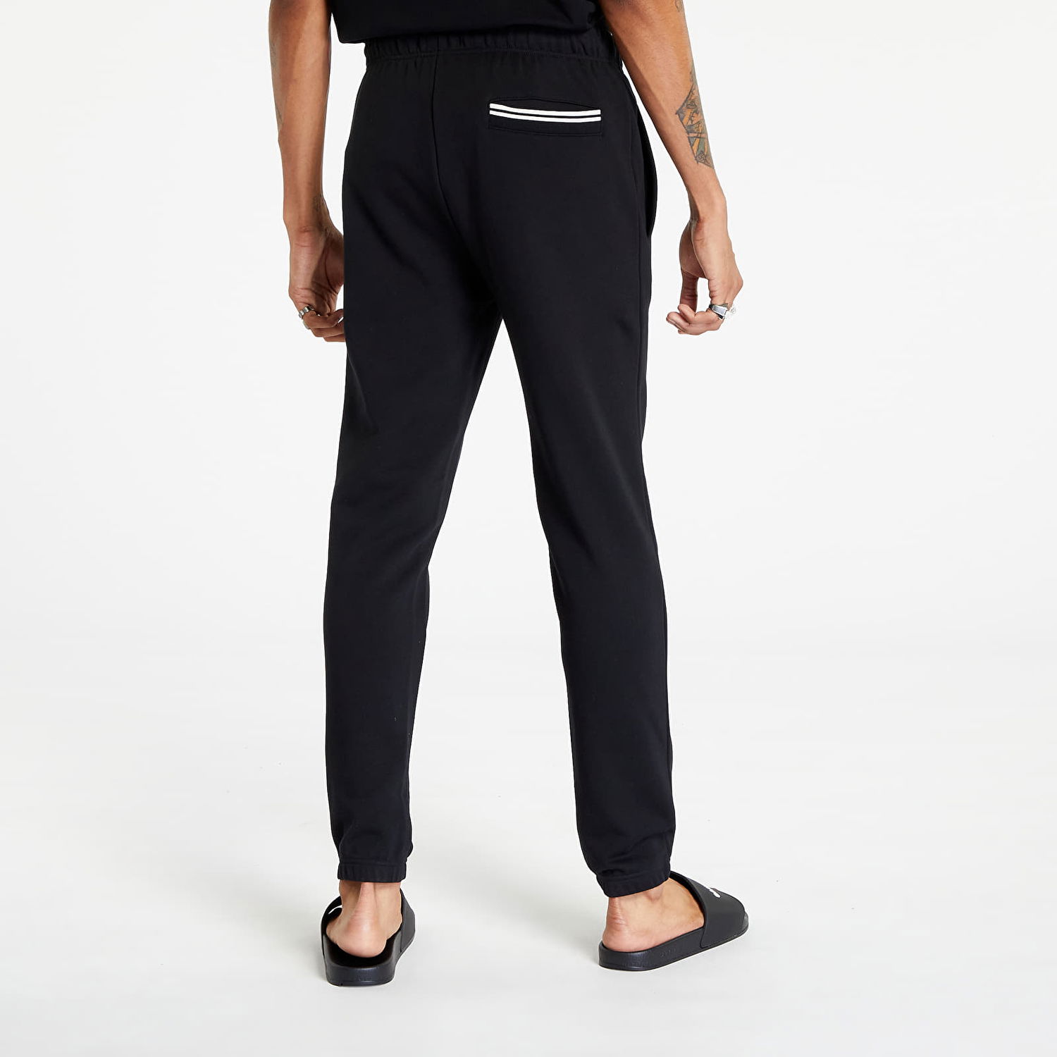 Joggingbukser Fred Perry Loopback Sweat Pant Sort | T5505-102, 1