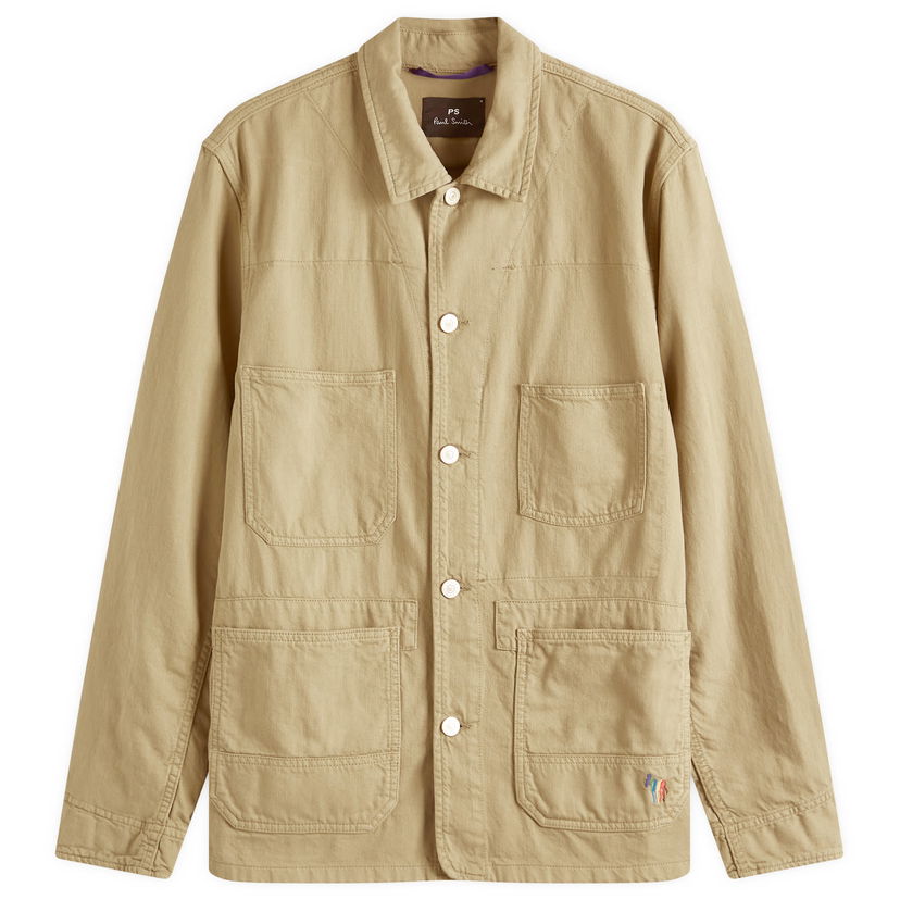 Jakke Paul Smith Paul Smith Zebra Chore Jacket Beige | M2R-195X-P22319-34