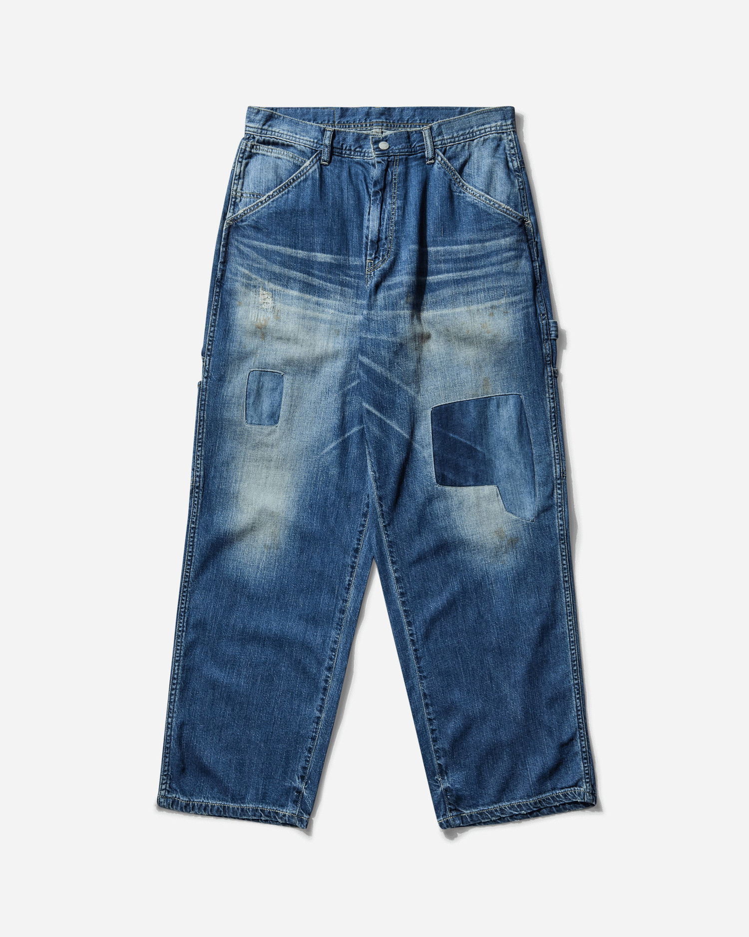 Jeans Neighborhood Savage LW Denim Painter Pants Blå | 251SPNH-PTM03 IN, 1