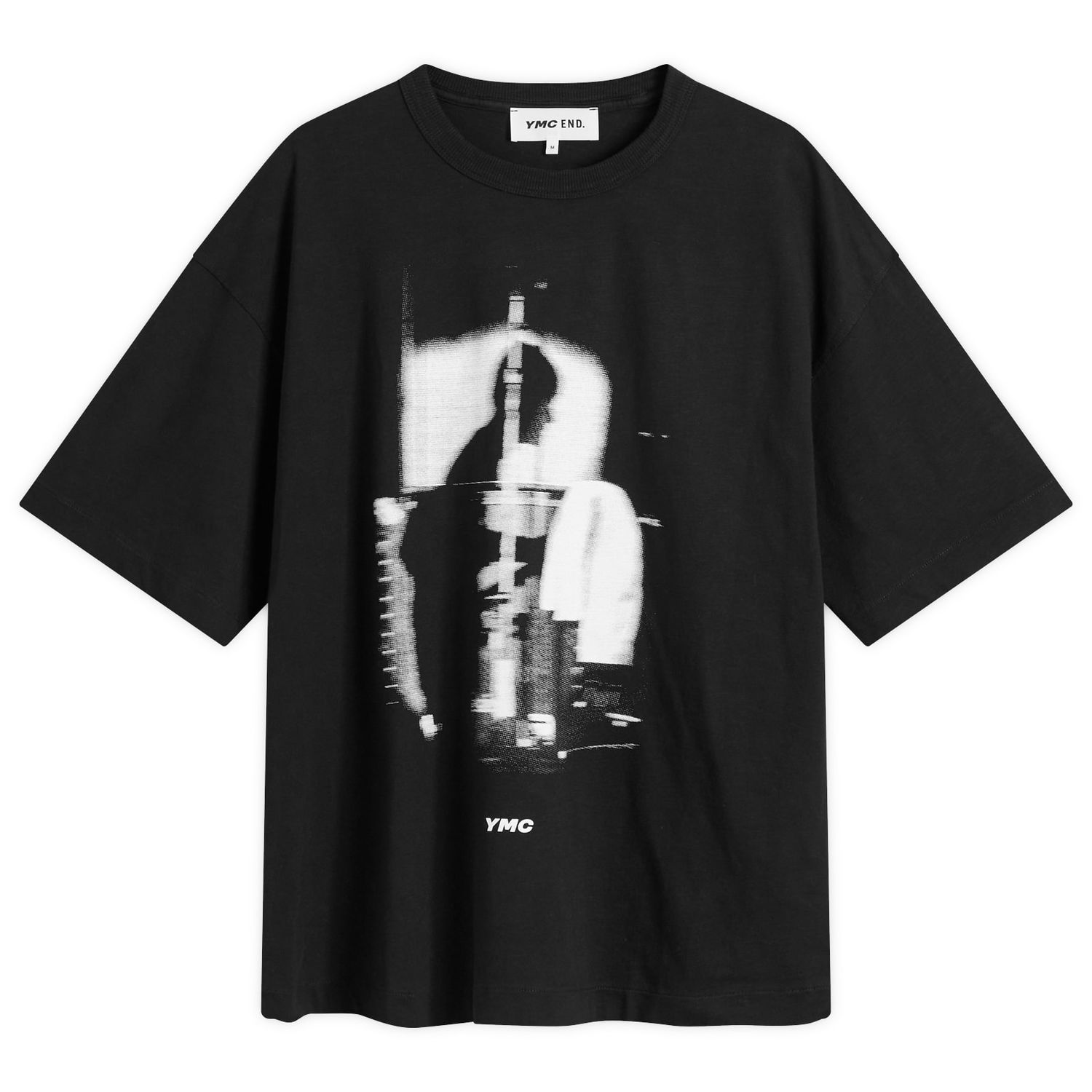 T-shirt YMC YMC Graphic Triple T-Shirt, Size Large Sort | END-YMCGT-BLK, 1