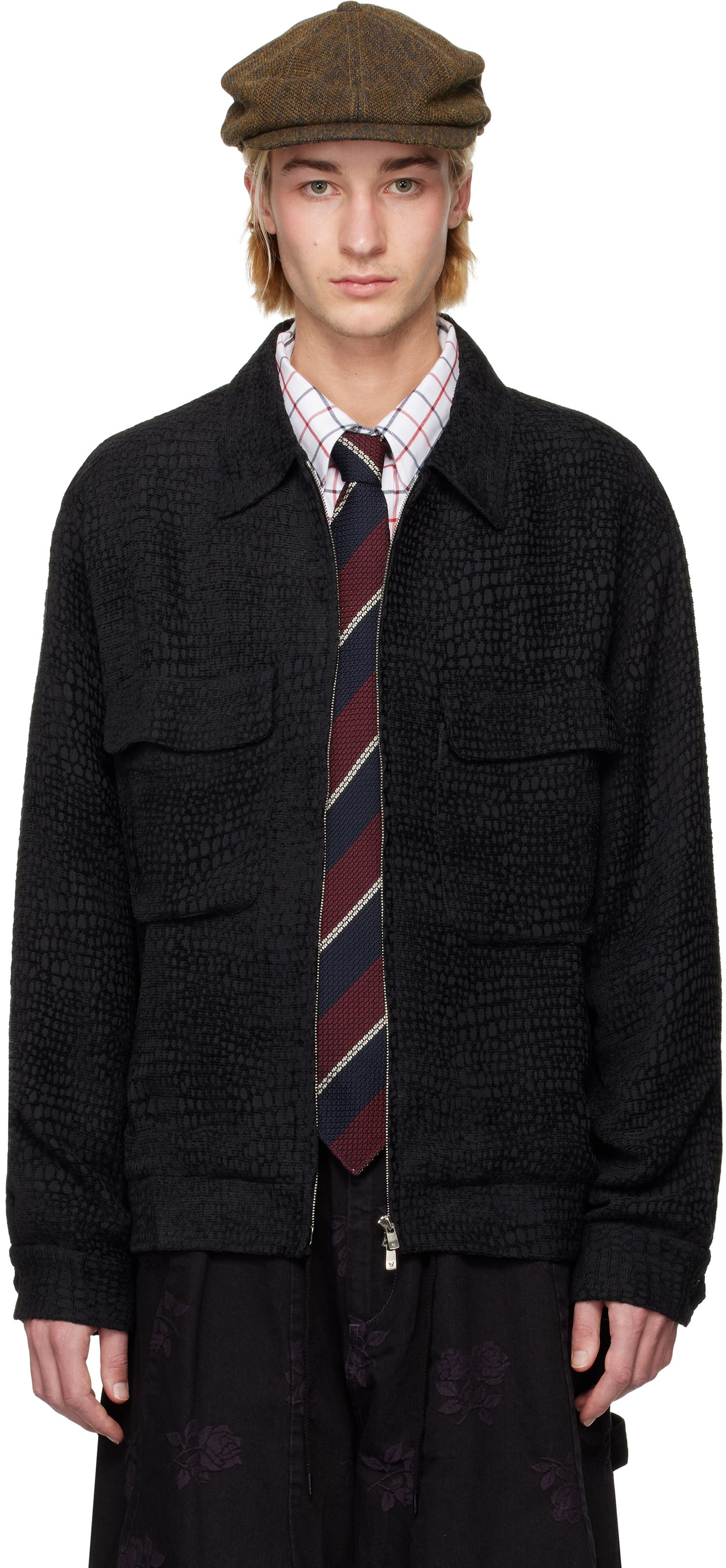 Jakke Needles Sport Jacket Sort | PU132, 0