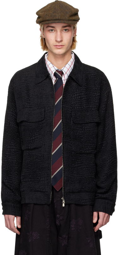 Jakke Needles Sport Jacket Sort | PU132, 0