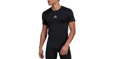 T-shirt adidas Originals Techfit Training T-Shirt Sort | gu4906, 1