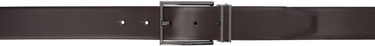 Bælter BOSS BOSS Interchangeable Buckle Leather Reversible Belt Sort | 50537099, 2