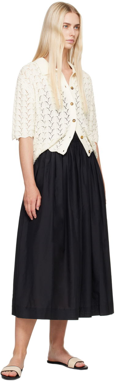 Nederdel Loulou de Saison Loulou de Saison Artemis Maxi Skirt Sort | ARTEMIS, 3