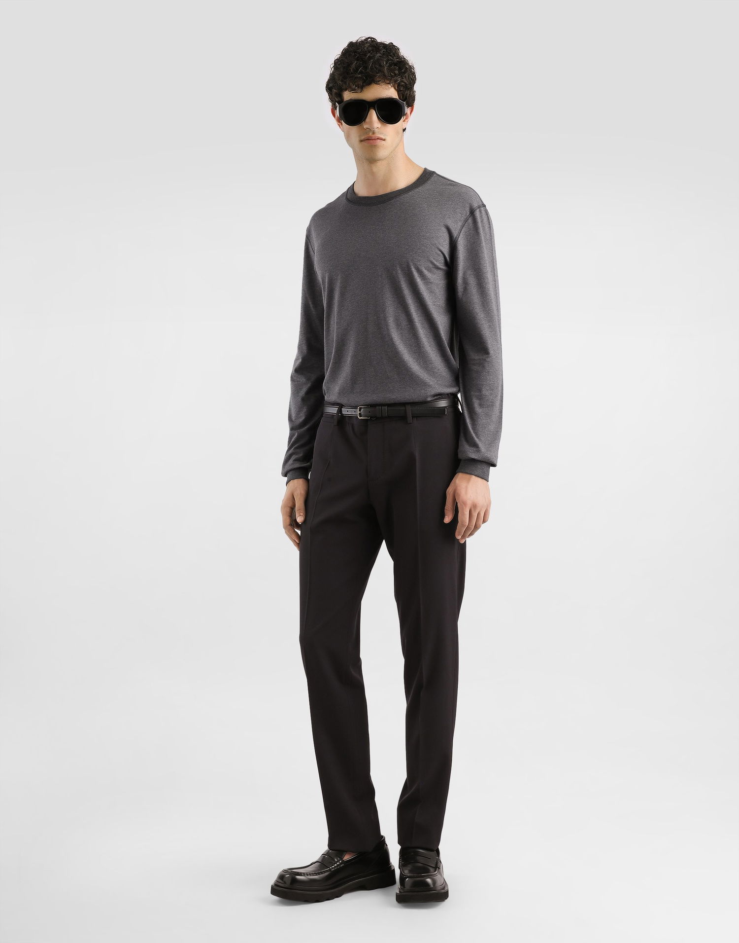 Sweatshirt Dolce & Gabbana Dolce & Gabbana Cotton Sweatshirt Grå | G8SX5TFU7EQS8292, 1
