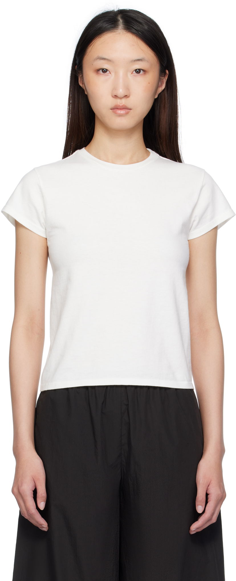 T-shirt The Row The Row Tori T-Shirt Hvid | 7937-K526