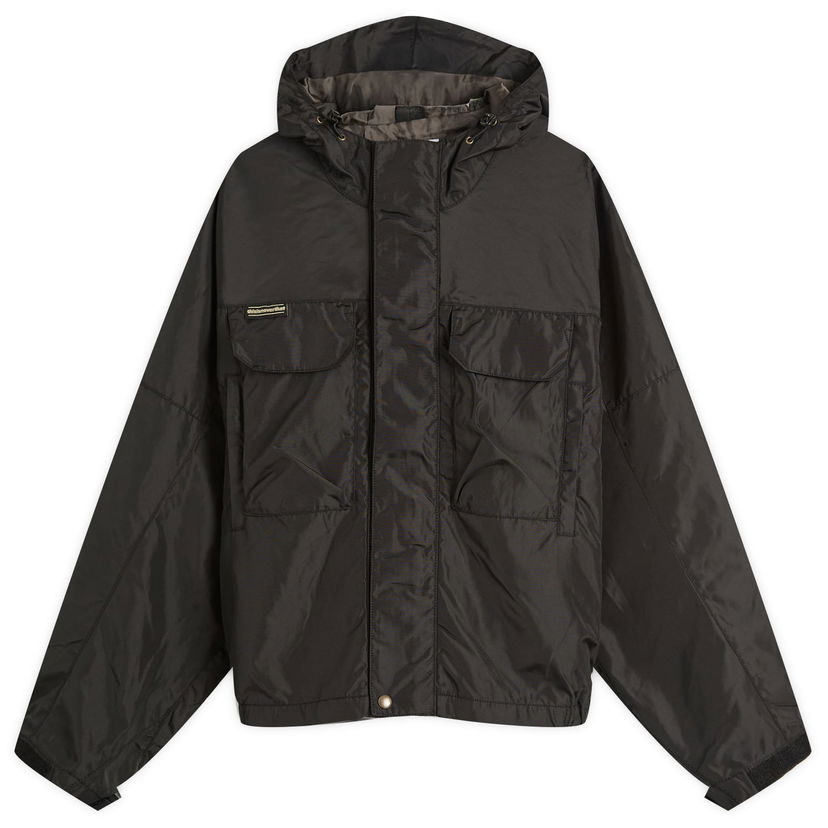 Jakke thisisneverthat thisisneverthat SP Logo Wading Jacket, Size Large Sort | TN253WOWLS04-BLK