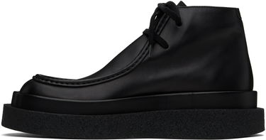 Sneakers og sko Jil Sander Jil Sander Low Lace-Up Boots Sort | J33ZJ0011_P4942, 2