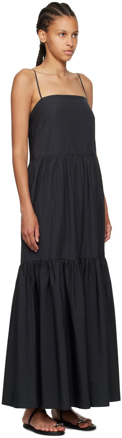Kjole rag & bone Saige Maxi Dress Sort | WAW24P30104610, 1