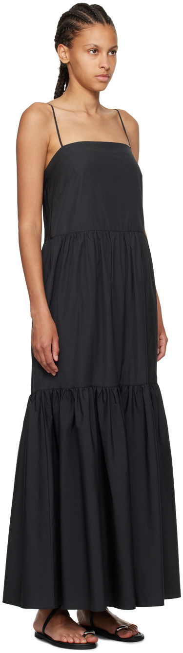 Kjole rag & bone Saige Maxi Dress Sort | WAW24P30104610, 1