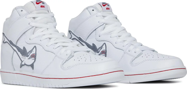 Sneakers og sko Nike SB Oski x Dunk High SB "Great White Shark" Hvid | DC8908-105, 4