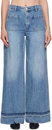 Rag & Bone Marina Wide Leg Jeans