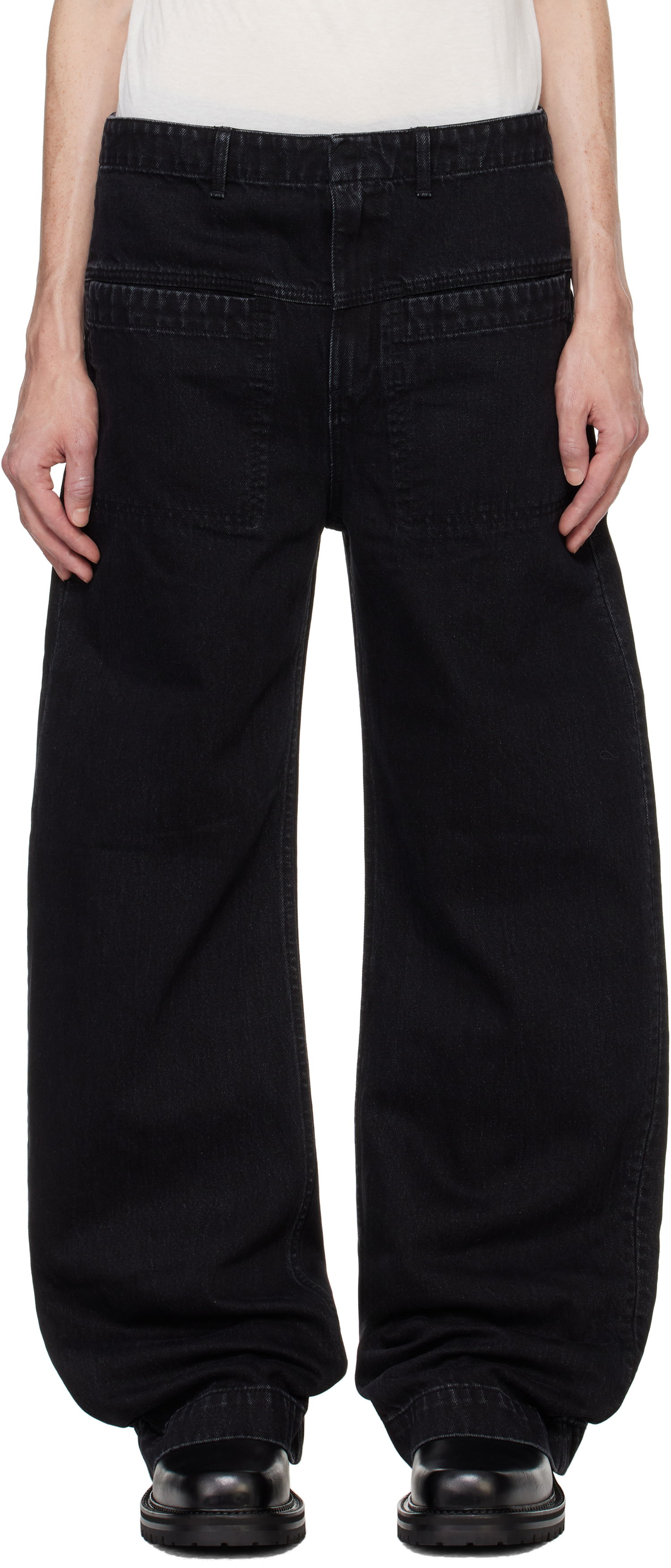 Jeans Entire Studios Asset Jeans Sort | ES2526MA, 0