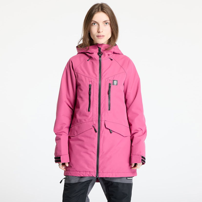 Parka Horsefeathers Horsefeathers Larra II Women's Ski Jacket Lyserød | OW210J