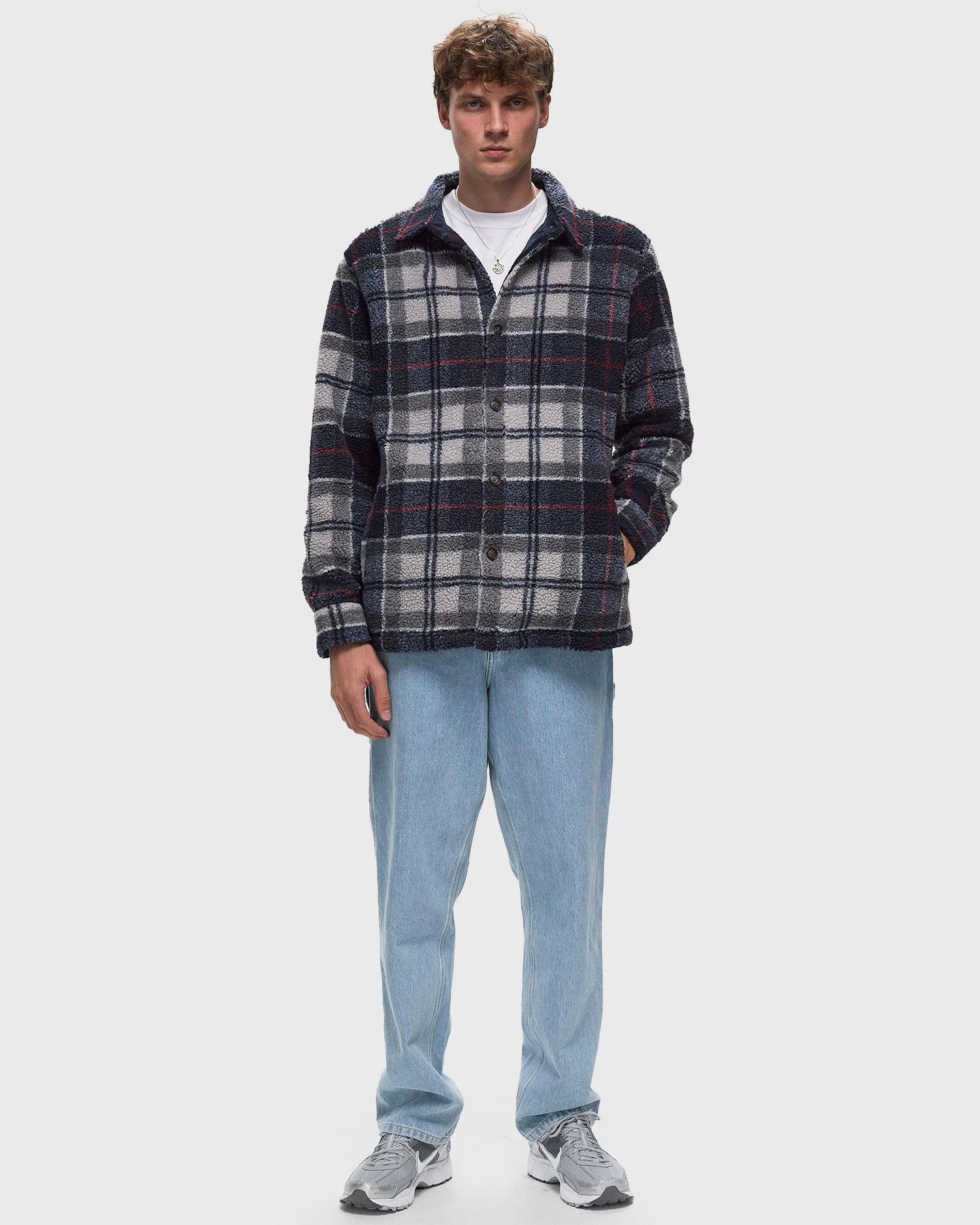 Jakke Barbour Bryson Overshirt Blå | MOS0387TN71, 1