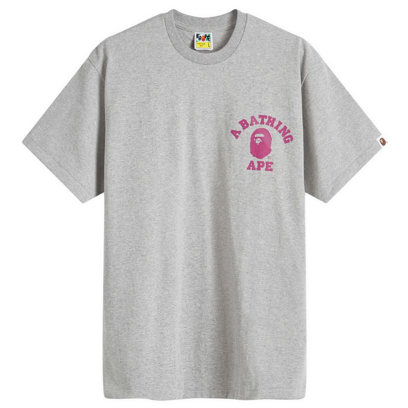 T-shirt BAPE A Bathing Ape Colour Camo College ATS T-Shirt Grå | 001TEK301022M-GRY