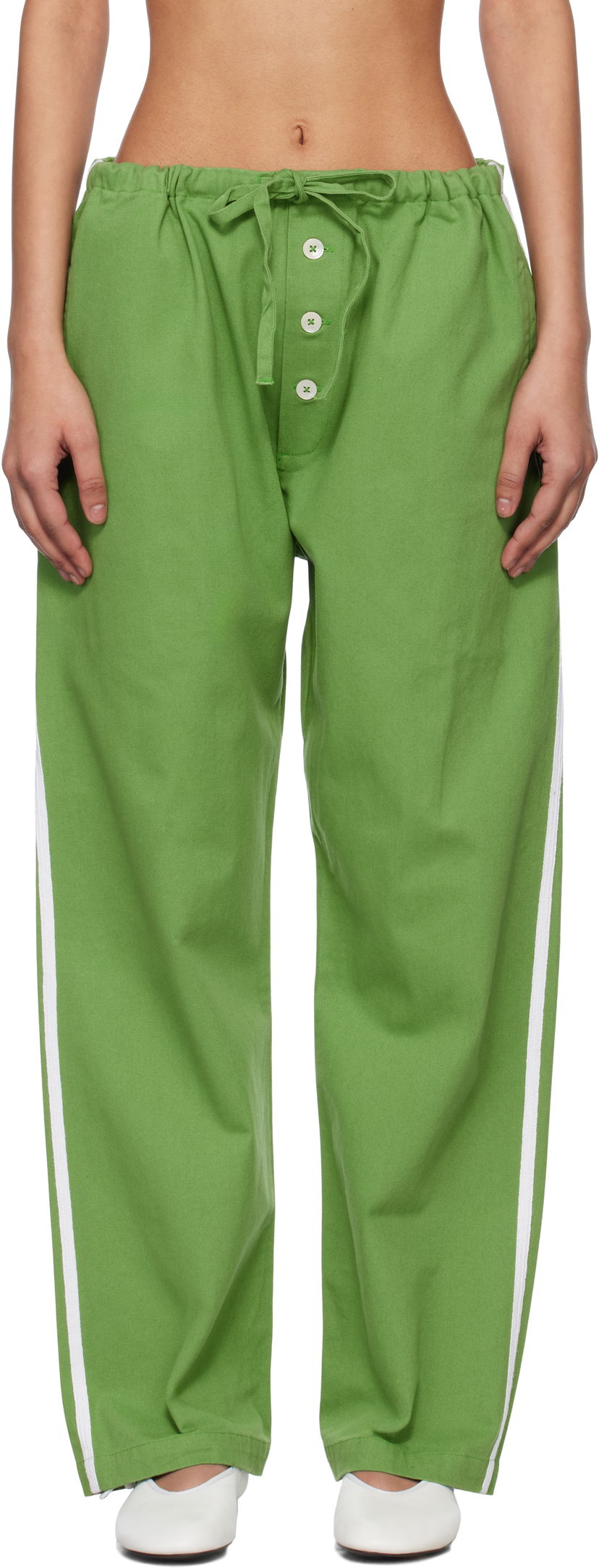 Joggingbukser Bode Bode Italia Trousers Grøn | MRS25BT034