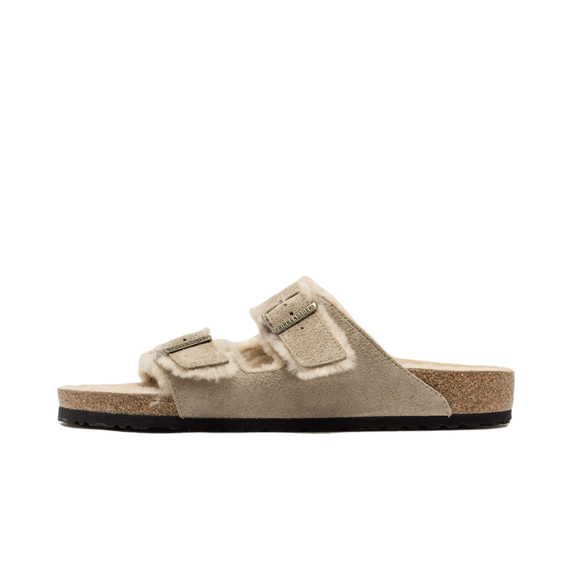 Sneakers og sko Birkenstock Arizona Shearling Suede Leather Beige | 1028226