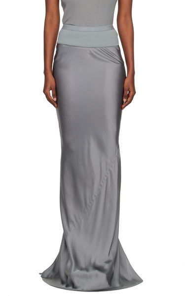 Nederdel Rick Owens Concordians Slim Coda Maxi Skirt Grå | RP02E4381 SCH, 0