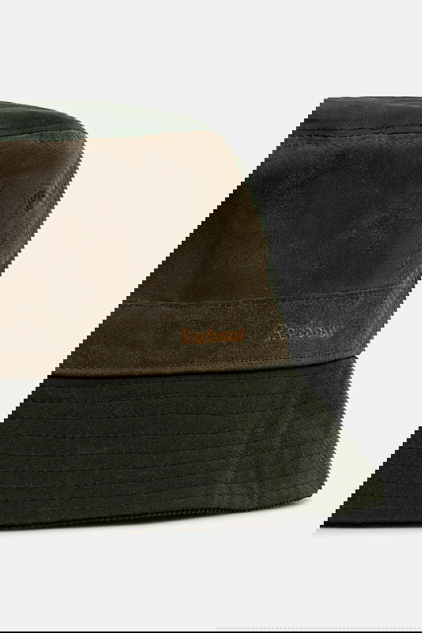 Hat Barbour Barbour Brackley Wax Bucket Hat Grøn | LHA0548OL52, 1