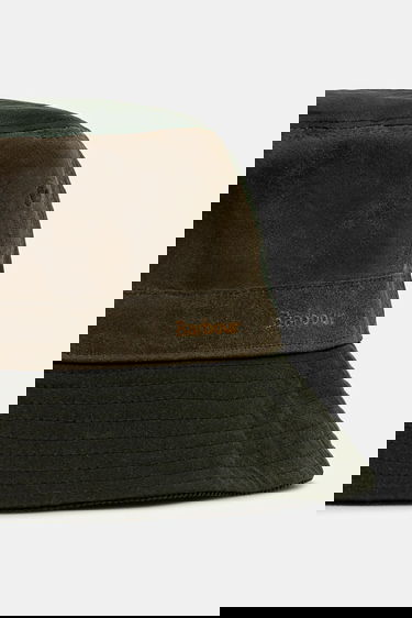 Hat Barbour Barbour Brackley Wax Bucket Hat Grøn | LHA0548OL52, 1