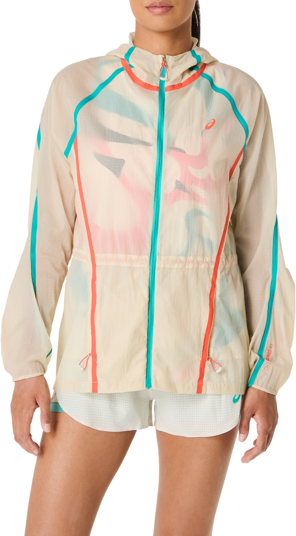 Vindjakke Asics Limited Series Road Packable Jacket Beige | 2012d221-200