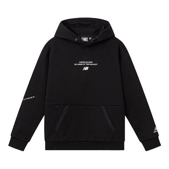 Sweatshirt New Balance Sportswear Hoodie Sort | 5CC39593-BK, 0