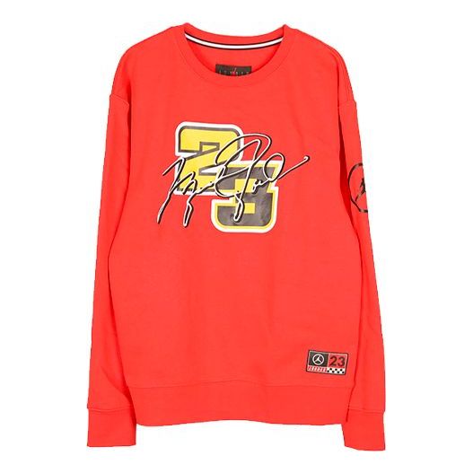 Sweater Jordan Sport DNA Crew-neck Sweatshirt Rød | DD3877-673
